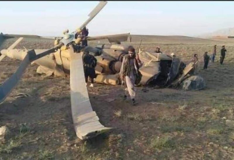 تحطم مروحية تابعة لطالبان- أرشيفية