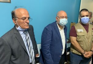 وزير الصحة خلال جولته على مراكز الرعاية الصحية الأولية في البقاع الغربي وراشيا