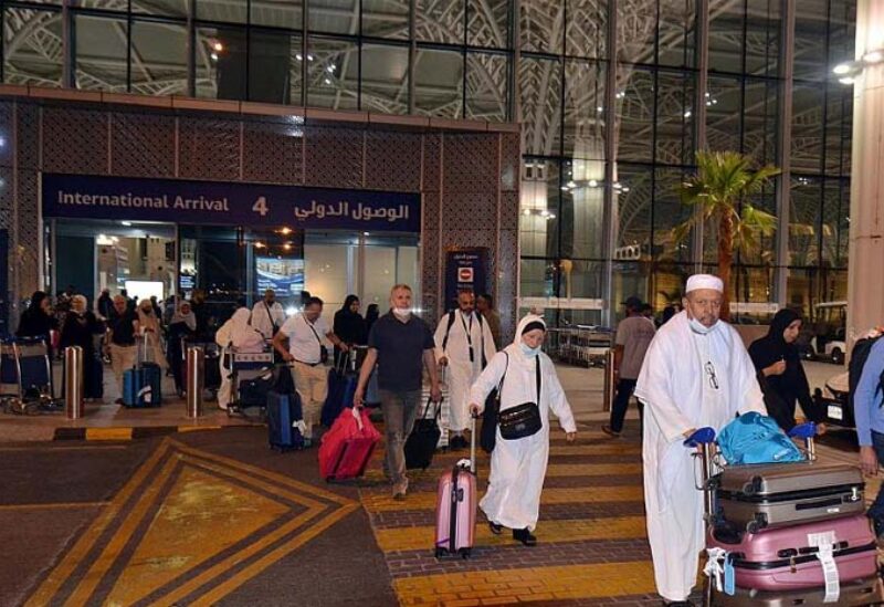 وصول دفعة من حجاج بيت الله إلى المدينة المنورة