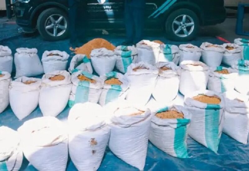 شحنة حبوب الكبتاغون التي تم توقيفها