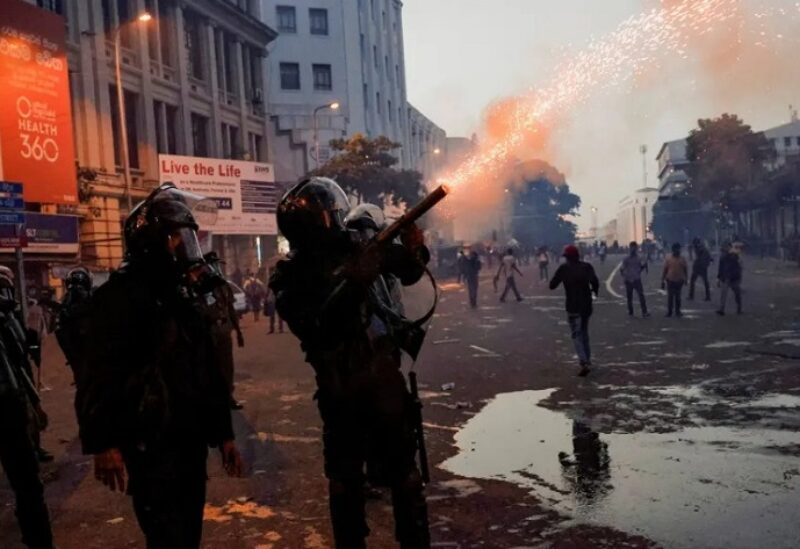 الاحتجاجات في سيريلانكا