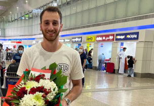 لاعب منتخب لبنان لكرة السلة وائل عرقجي