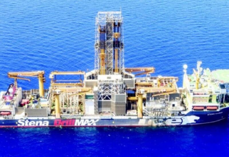 سفينة «إنرغرين» للتنقيب عن الغاز في حقل كاريش في أيار الماضي (رويترز)