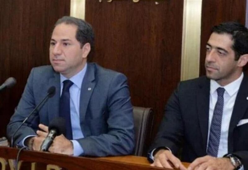 النائب سامي الجميّل والنائب الياس حنكش