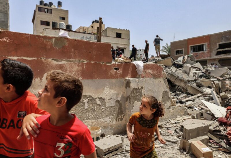 آثار العدوان الإسرائيلي على غزة