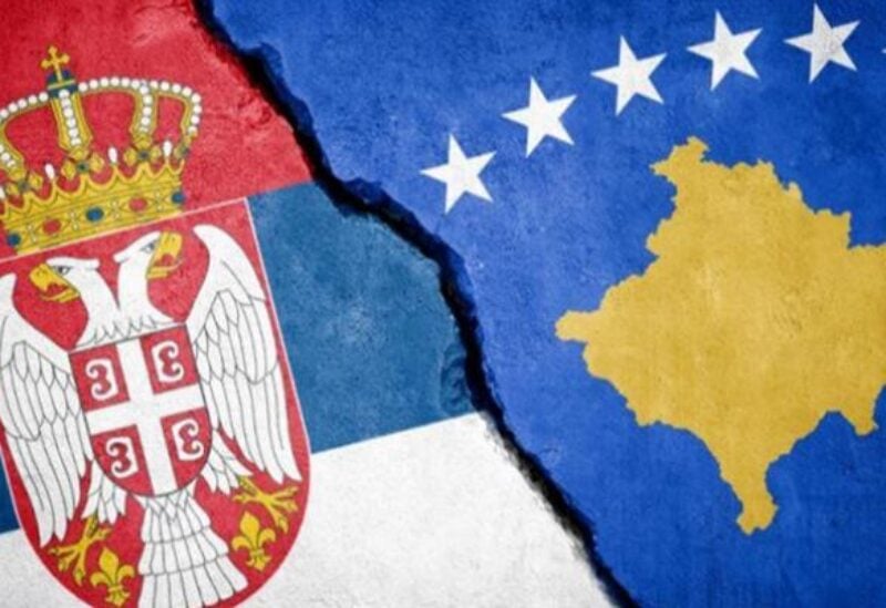 علما كوسوفو وصربيا