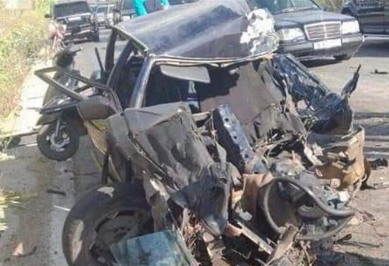 حادث السير في منطقة الضنية