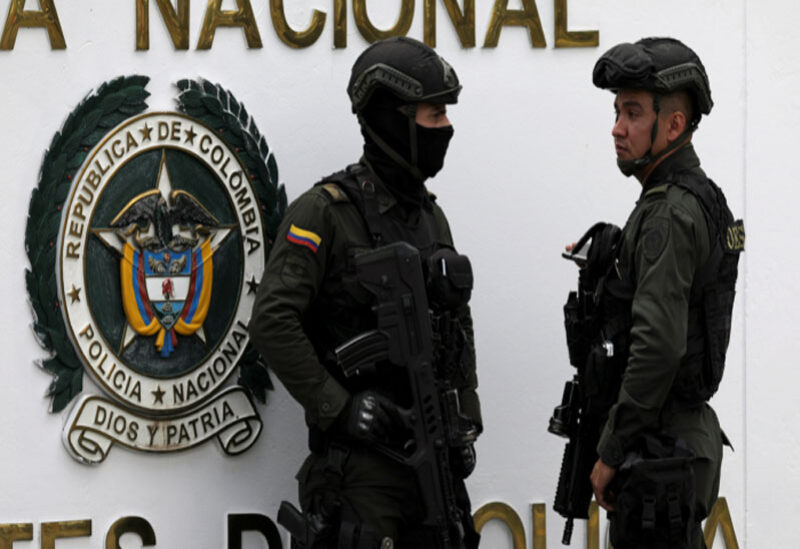 عناصر الشرطة في كولومبيا