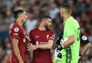 من مباراة ليفربول أمام كريستال بالاس