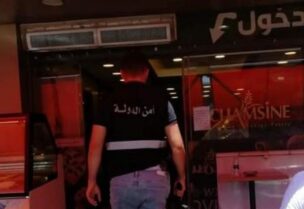أمن الدولة خلال مداهمة احد الافران