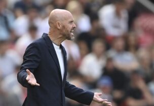 مدرّب مانشستر يونايتد "إيريك تين هاج"