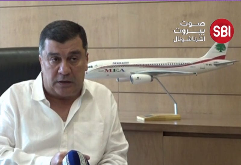 رئيس مجلس ادارة شركة طيران الشرق الاوسط محمد الحوت