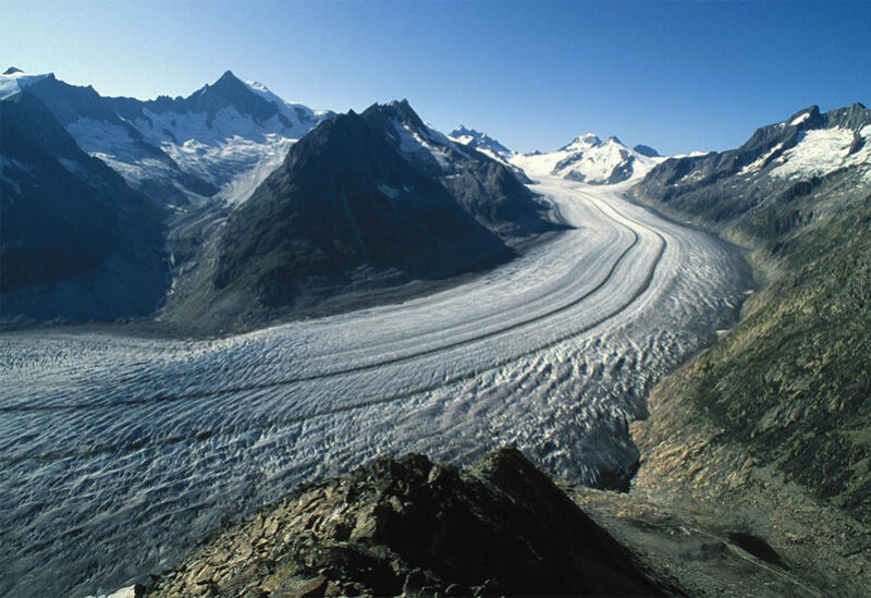 الأنهار الجليدية السويسرية