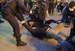 احتجاجات في موسكو مناهضة لقرار التعبئة الجزئية