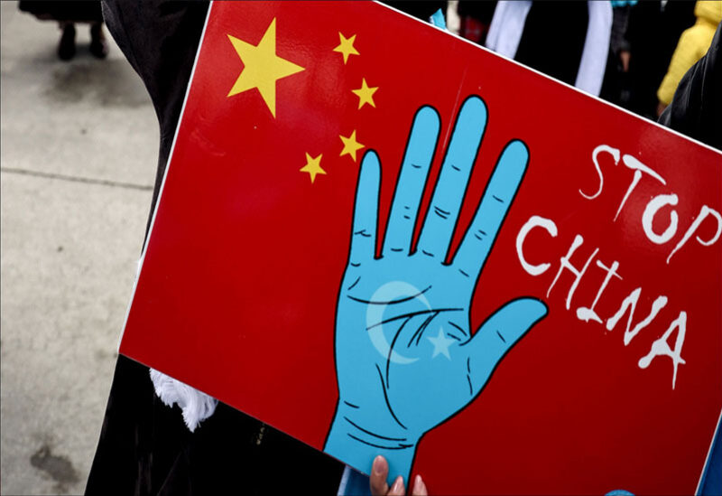 احتجاجات على انتهاكات الصين بحق الأويغور