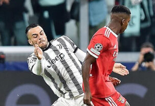 من مباراة بنفيكا ويوفنتوس