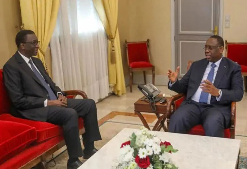 الرئيس السنغالي ماكي سال ورئيس الوزراء الجديد