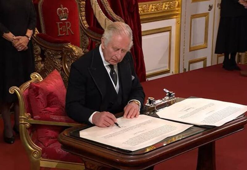 تنصيب الملك تشارلز الثالث ملكا على بريطانيا