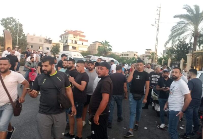 حادث سير كبير في صيدا