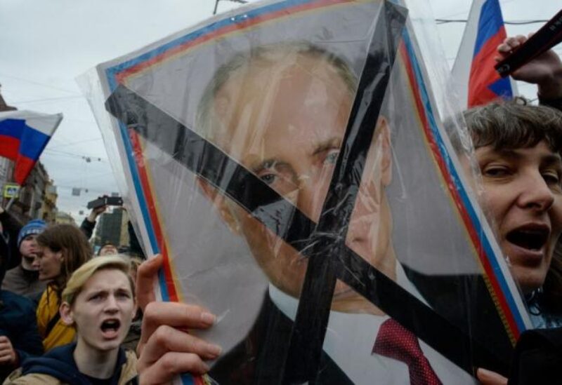 احتجاجات ضد إعلان بوتين التعبئة الجزئية