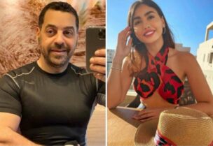نيكول سعفان وطارق العريان