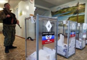 روسيا تجري الاستفتاء لضم اربع مناطق شرق اوكرانيا