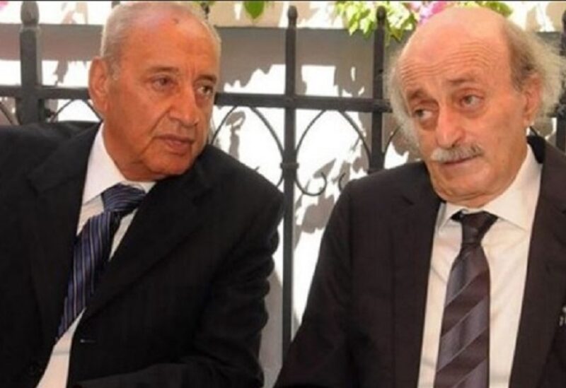 نبيه بري ووليد جنبلاط