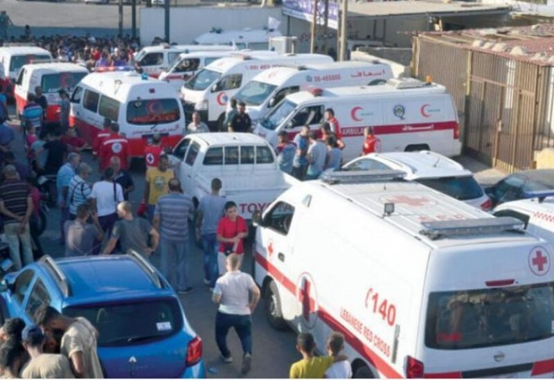 فرق الاسعاف على الحدود اللبنانية السورية