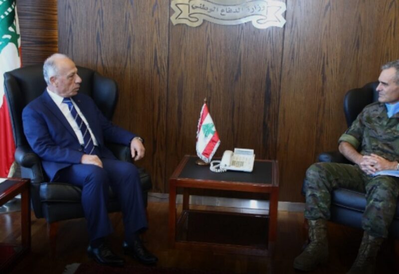 وزير الدفاع ورئيس بعثة اليونيفيل