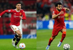 محمد صلاح وكريستيانو رونالدو