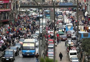 صورة عامة لشارع مصري