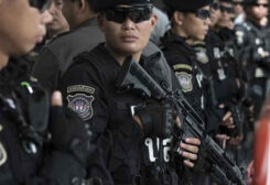 عناصر من الشرطة التايلاندية