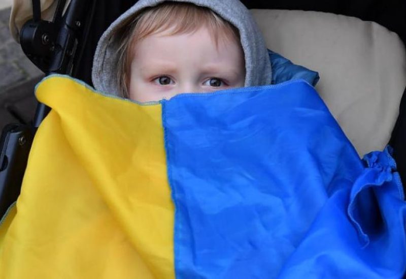 طفل أوكراني