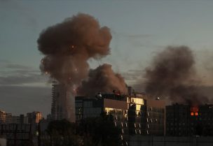 قصف روسي على كييف (رويترز) - أرشيفية