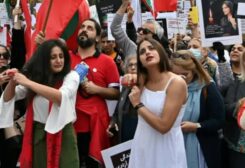 تظاهرات في كندا دعمًا للاحتجاجات في إيران
