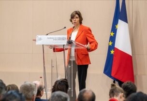 وزيرة الخارجية الفرنسية كاثرين كولونا