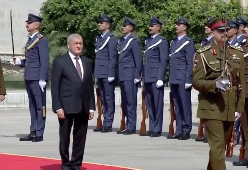 مراسم تنصيب الرئيس العراقي عبد اللطيف رشيد