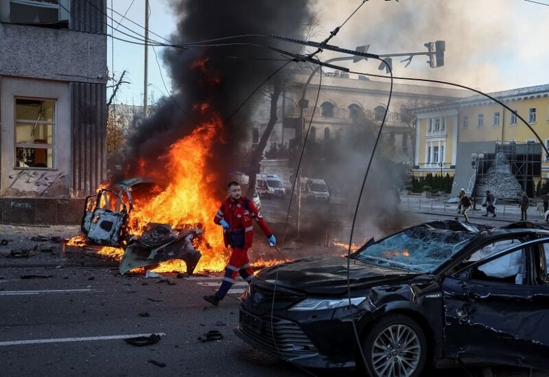 انفجار في كييف - رويترز