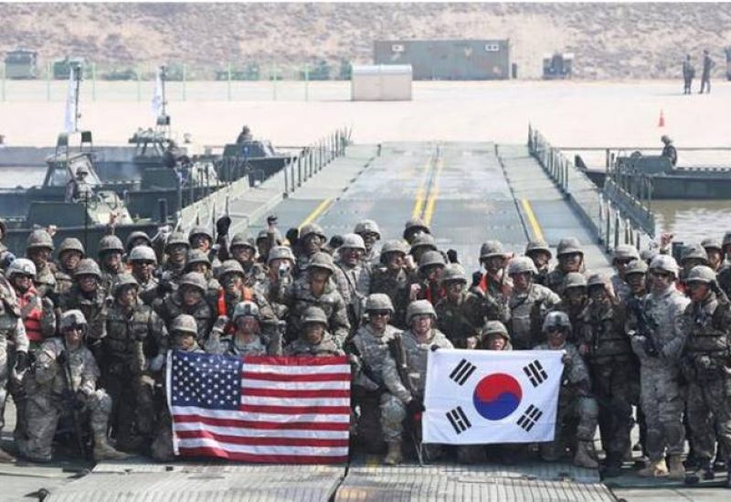 تدريبات عسكرية مشنركة بين أمريكا وكوريا الجنوبية