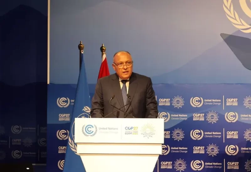 سامح شكري رئيس مؤتمر المناخ