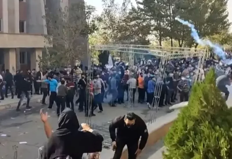 من تظاهرات طهران