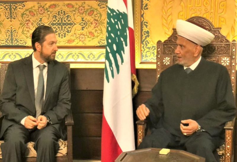 النائب فيصل كرامي والمفتي عبد اللطيف دريان