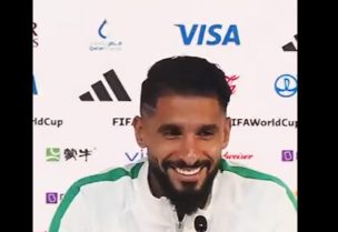 مهاجم المنتخب السعودي صالح الشهري