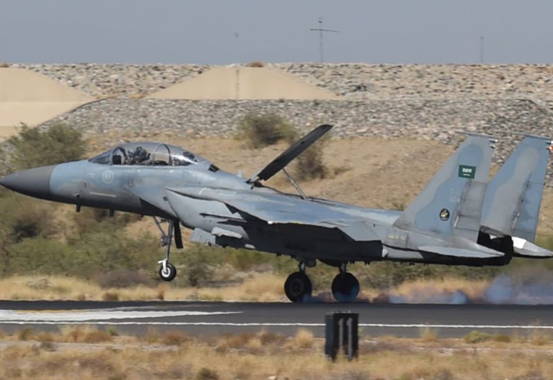 مقاتلة سعودية من نوع إف-15