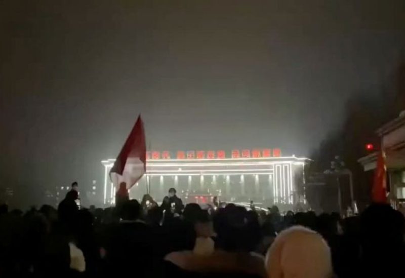 احتجاجات في الصين ضد قيود كورونا