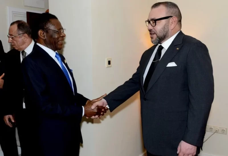 محمد السادس ورئيس غينيا الاستوائية