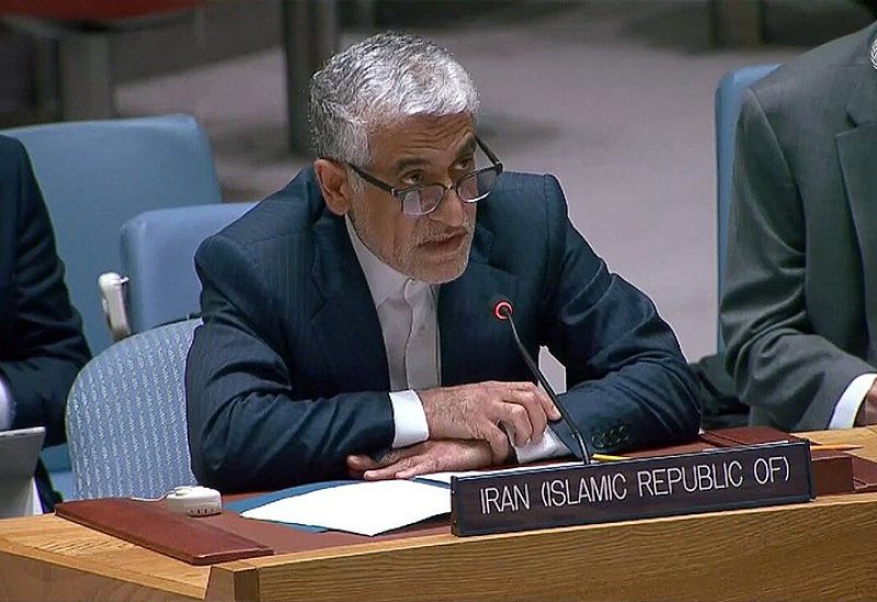 مندوب إيران الدائم لدى الأمم المتحدة أمير سعيد إيرواني