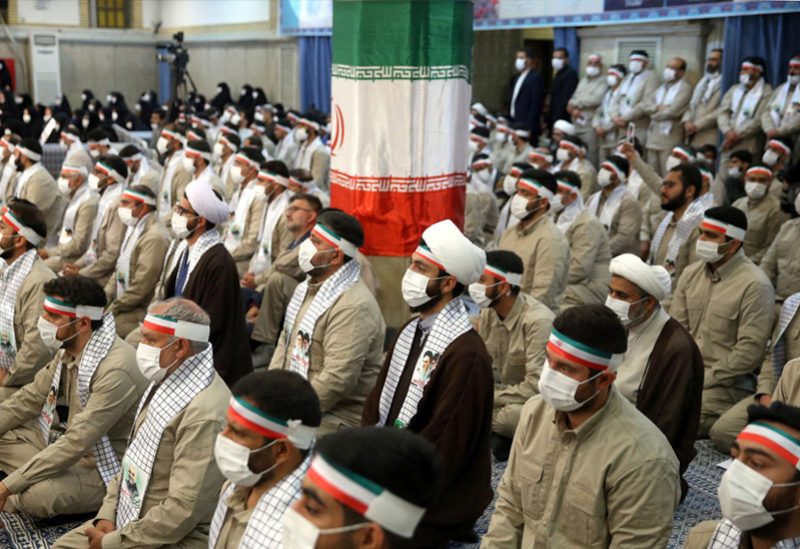 عناصر من قوات الباسيج الإيرانية