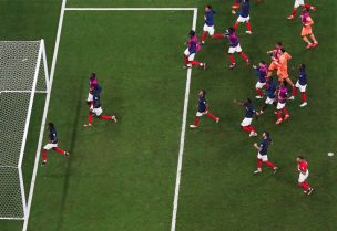 لاعبو المنتخب الفرنسي لكرة القدم