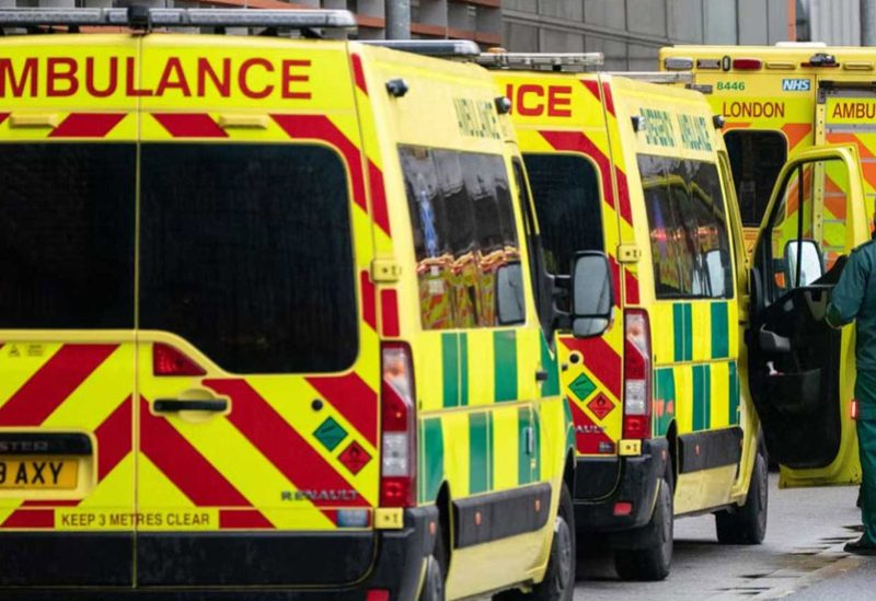 سيارات إسعاف في بريطانيا